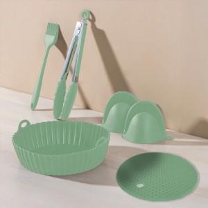 SET DE UTENSILIOS 6 PCS REDONDO CROIX VERDE